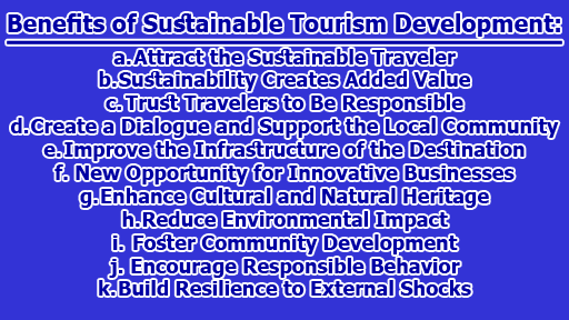 The Benefits of Sustainable Tourism Development for Health and Wellbeing-guestkor_com