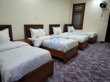 4 singlebed Room / Quad Bedroom-1inLiberty Hotel-guestkor_com