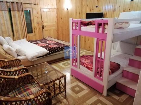 4 Bedroom/Quad  Bedroom-1inSwiss Wood Cottages-guestkor_com