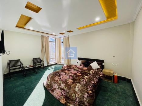 Master bedroom-1inMountain View Resort & Markhor Restaurent-guestkor_com